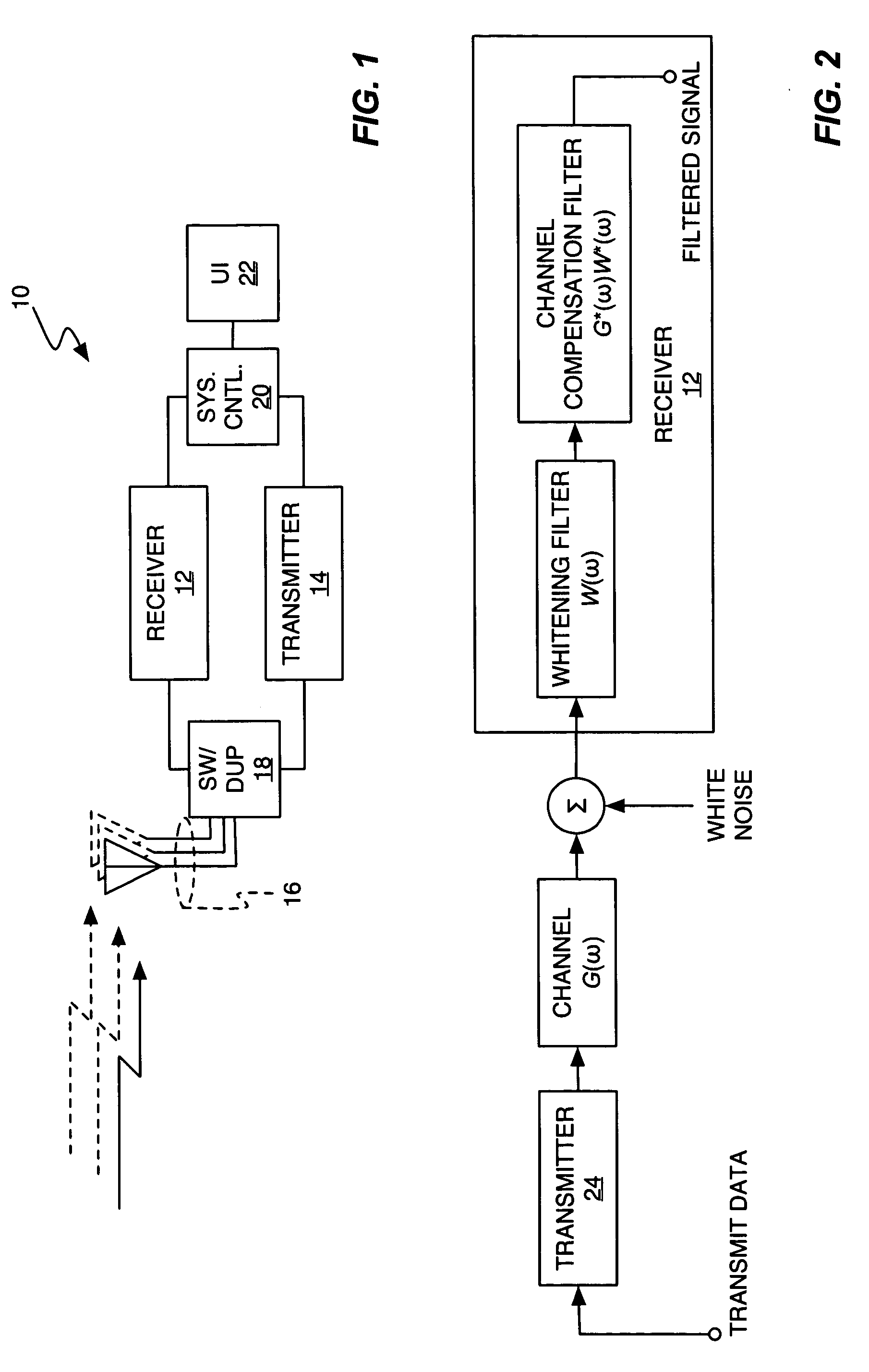 Method and apparatus for suppressing communication signal interference