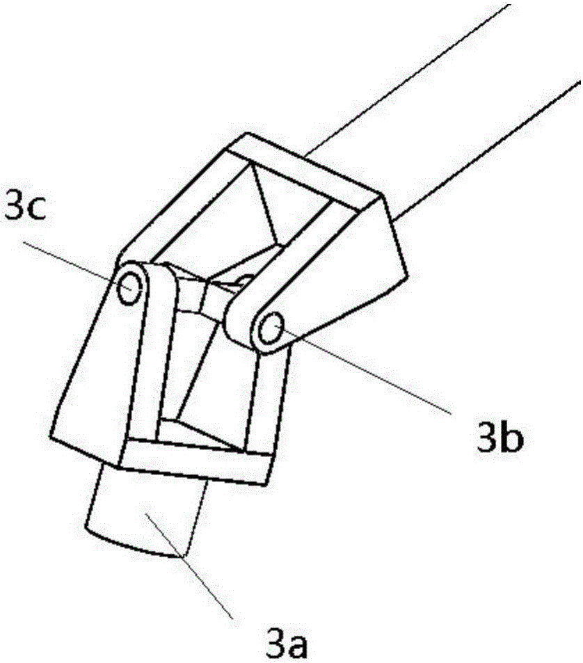 Azimuth-pitch movement two-shaft seat rack