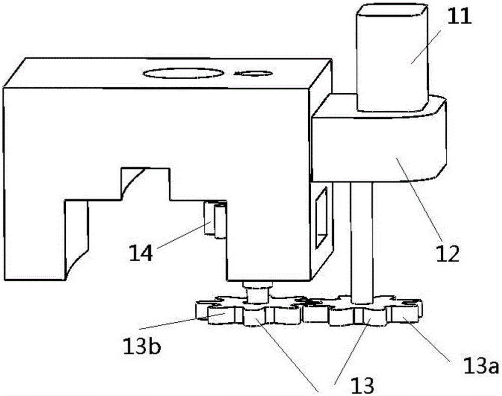 Azimuth-pitch movement two-shaft seat rack