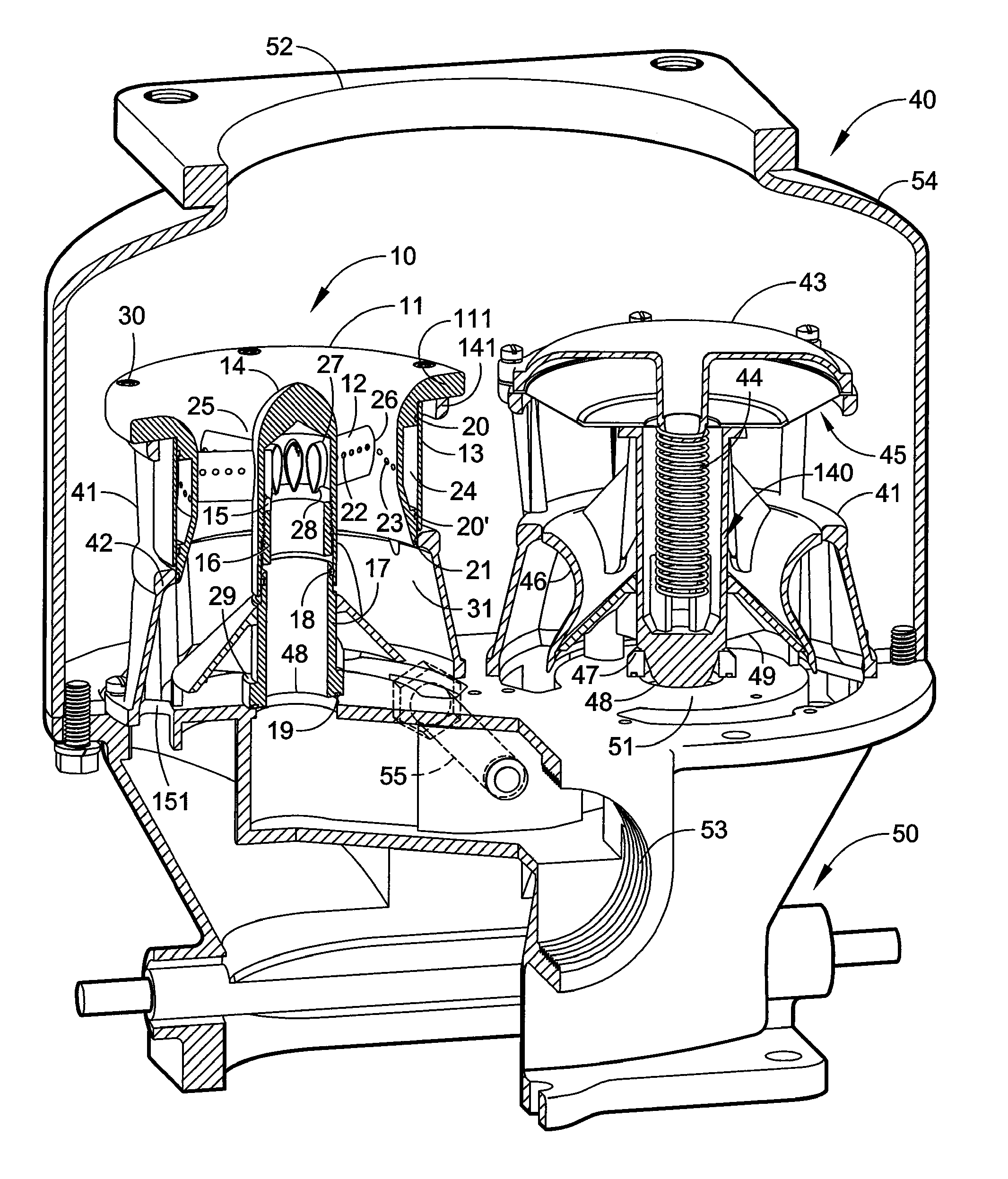 Gaseous fuel and air mixing venturi device and method for carburetor