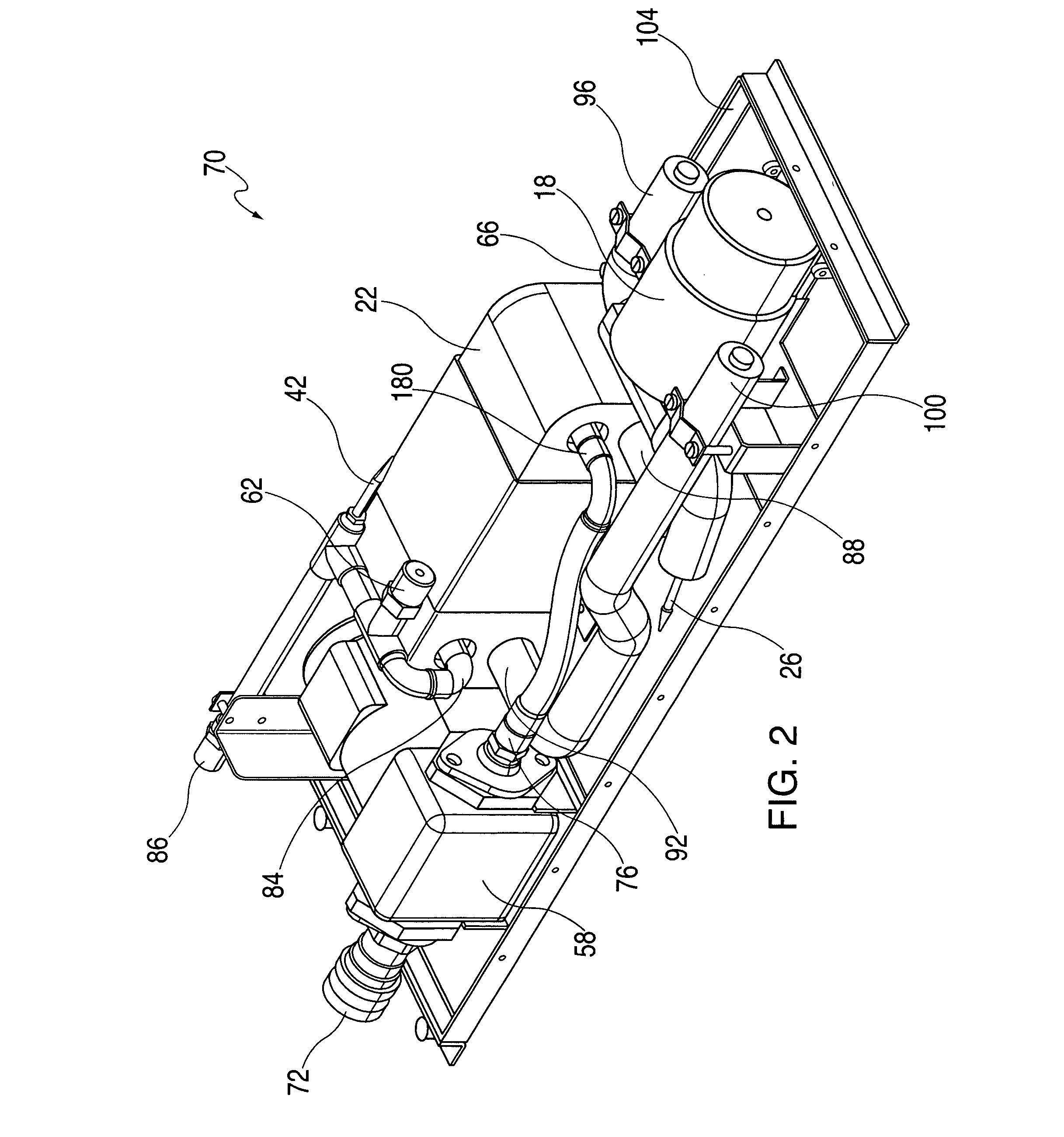 Method and apparatus for cooling electronic components