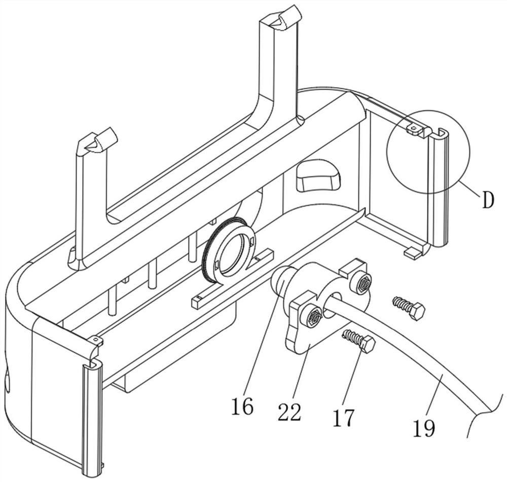 Novel bumper and camera mounting structure