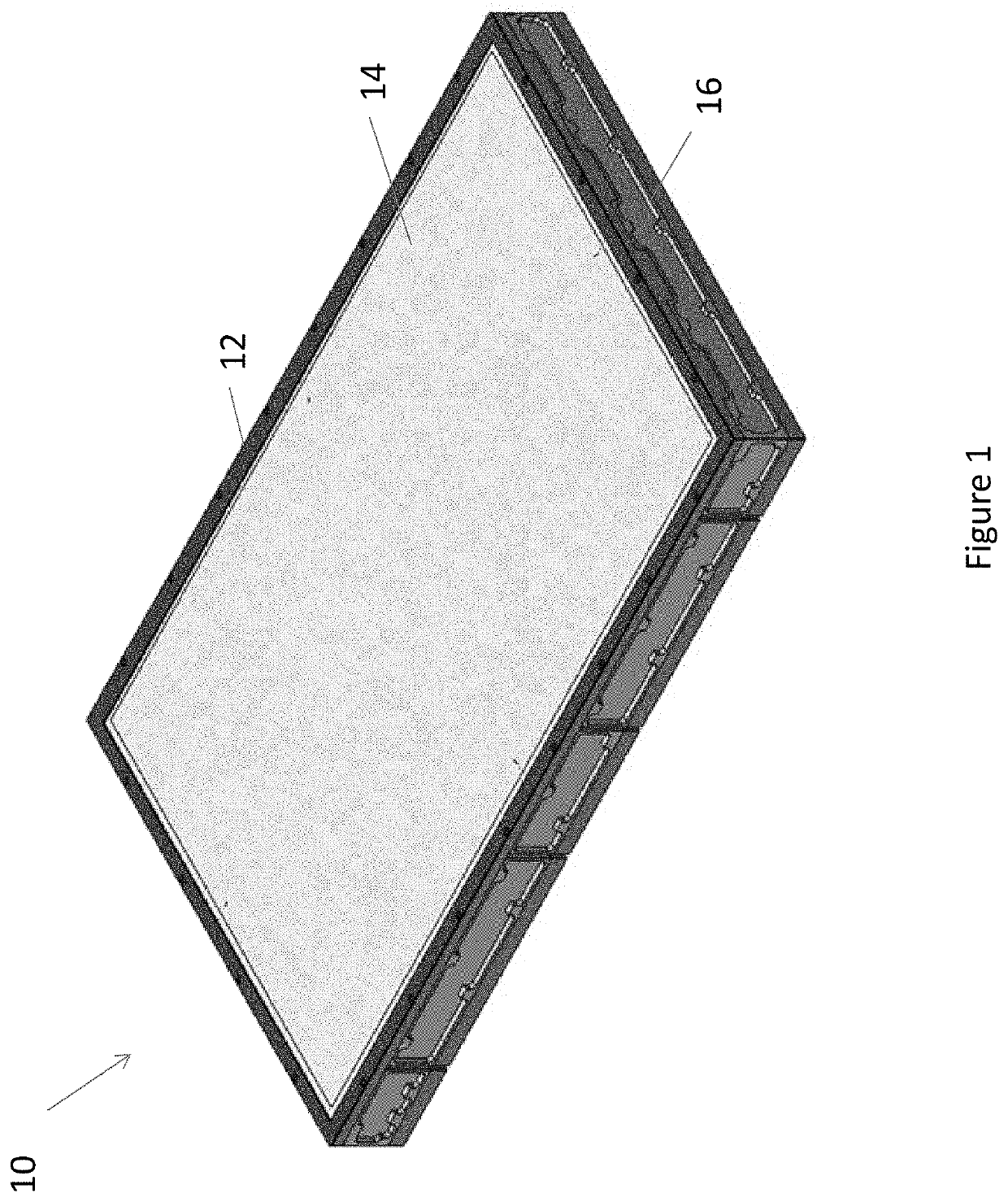 Redundant resistive touch panel