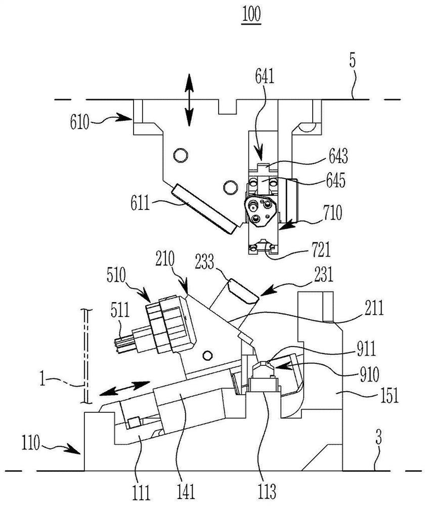 A multi-cam press device