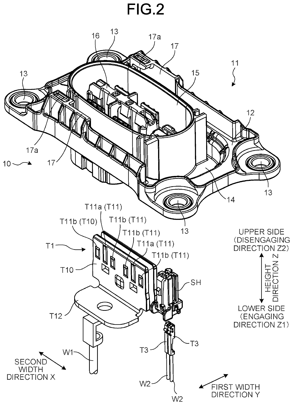 Power supply circuit breaker device