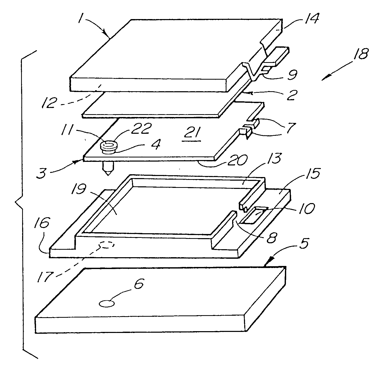 Method and apparatus for preventing cross-contamination of multi-well test plates