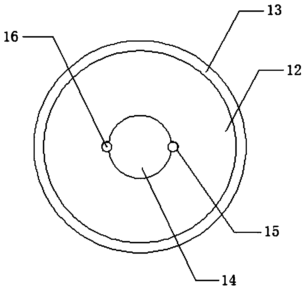 Brick making raw material energy-saving vibrator