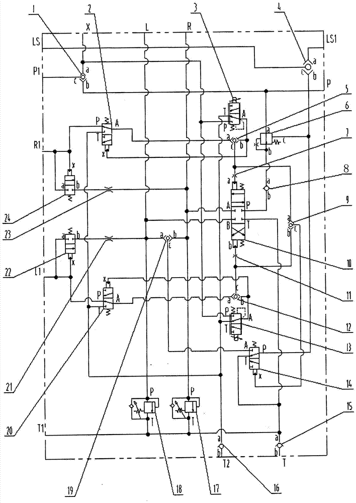 A steering control valve