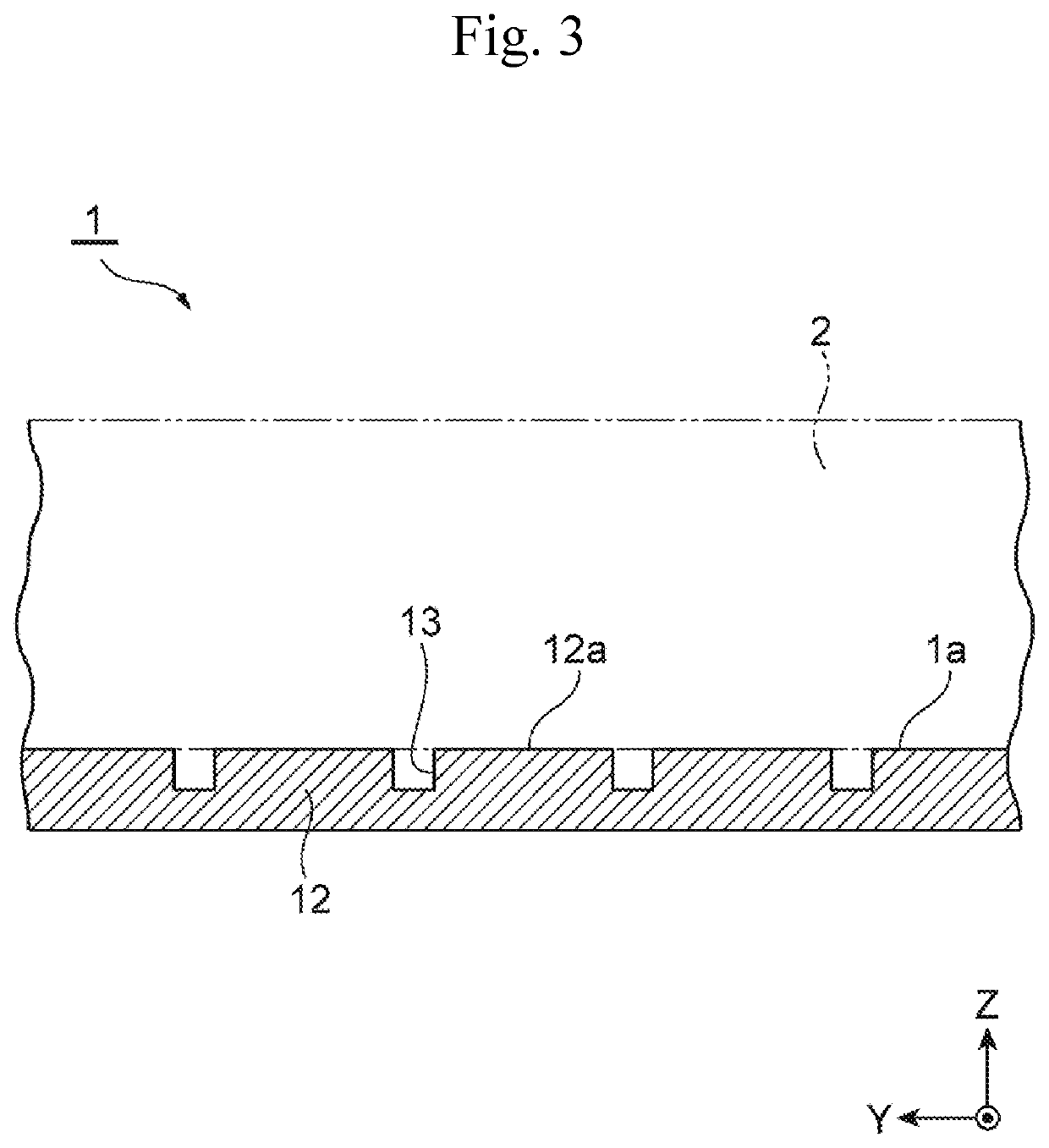 Fuel cell separator, method for producing the same, and apparatus for producing the same