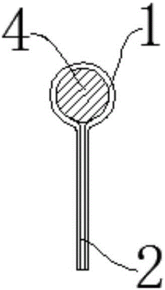 Electric transmission line warning device