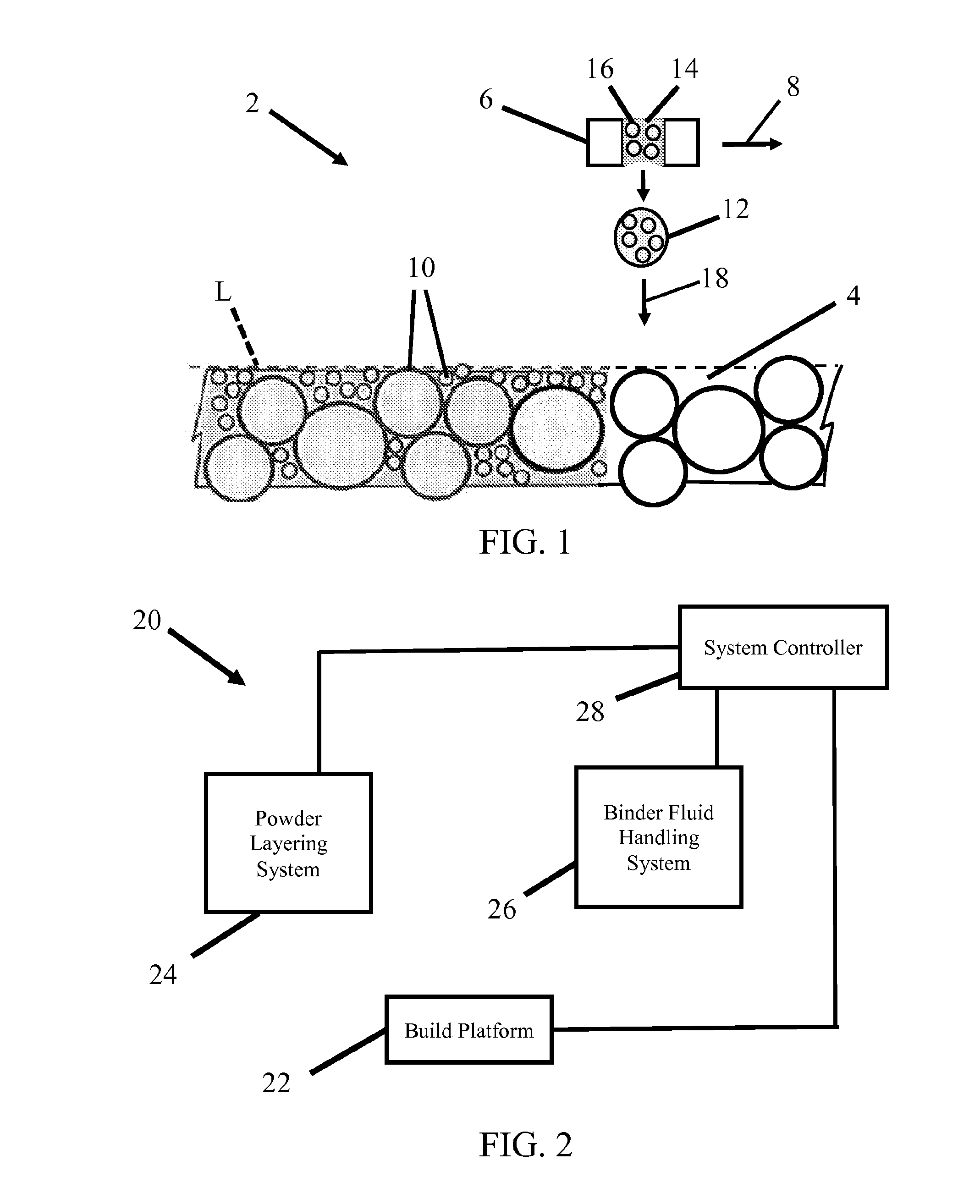 Methods and Systems for Three-Dimensional Printing Utilizing Multiple Binder Fluids