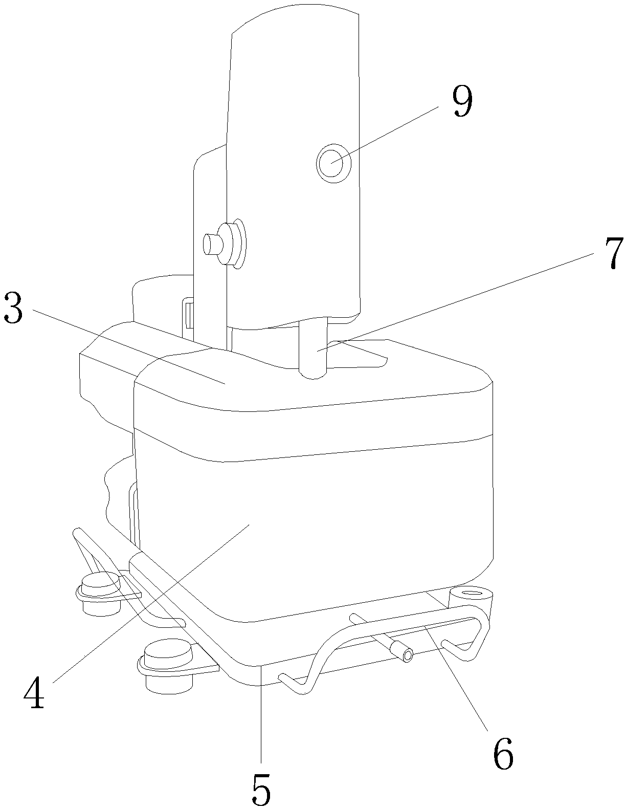 Desktop type scanning electron microscope