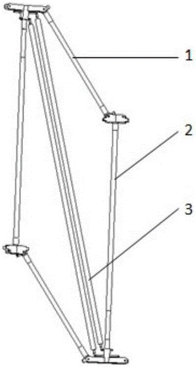 Satellite antenna ring array deployable unit structure