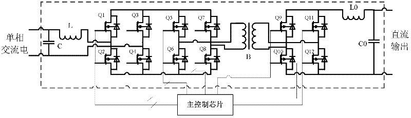 Controller for grid-connected generating wind solar complementary street lamp system