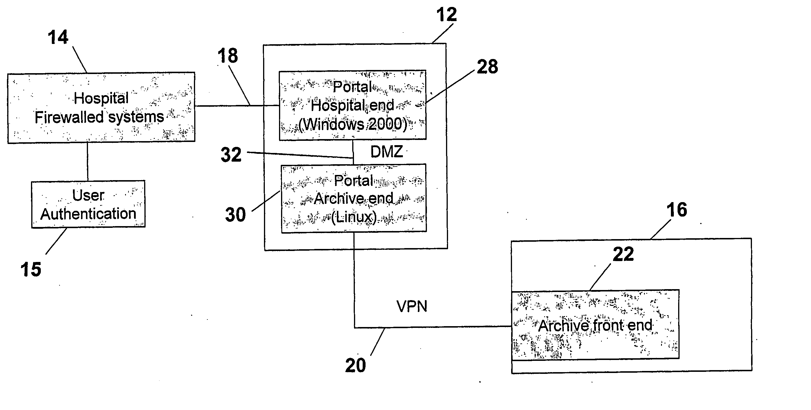Cross-enterprise wallplug for connecting internal hospital/clinic imaging systems to external storage and retrieval systems