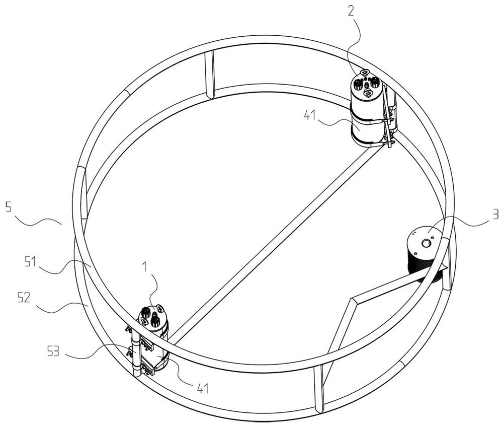 A continuous water harvesting device for an ocean profile