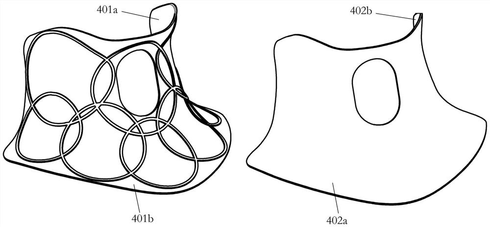 Radio frequency coil device for magnetic resonance neck imaging