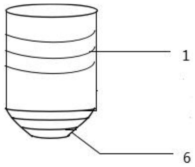 Experimental device for guiding directional growth of plant radicles and using method of experimental device