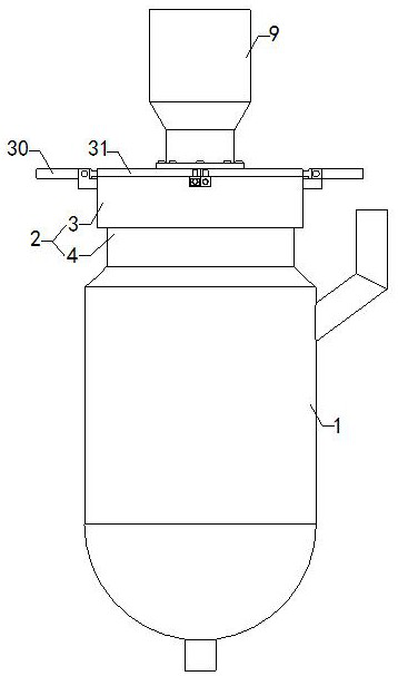 Efficient stirring device for environmental governance