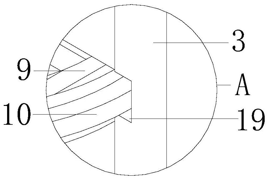 Gas flushing and blowing defrosting device based on condenser in quick-frozen food production