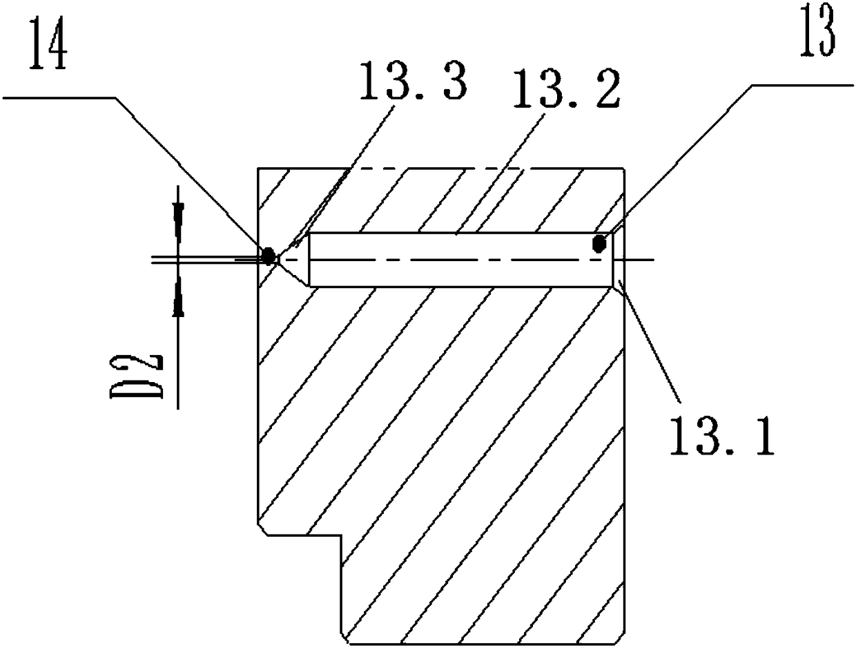 Fiber-splitting primary silk spinning assembly for initiatively distributing melts