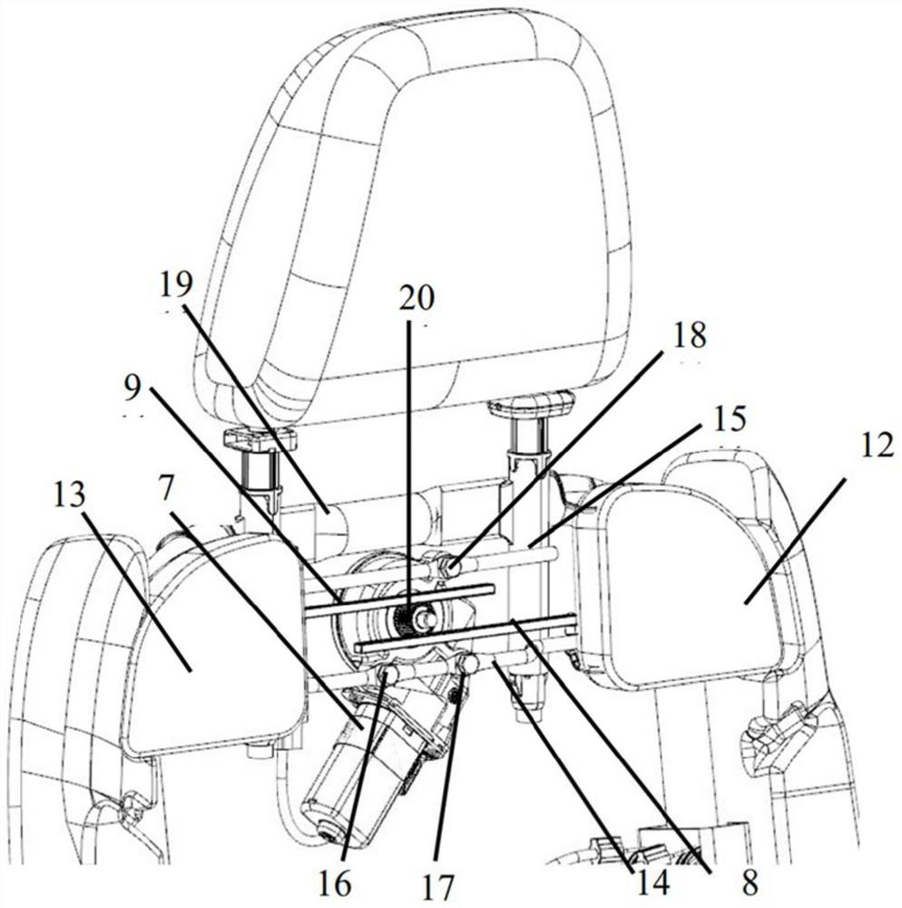 Integrated electric child seat