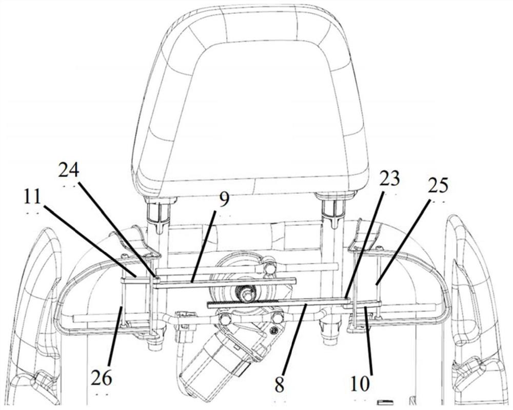 Integrated electric child seat