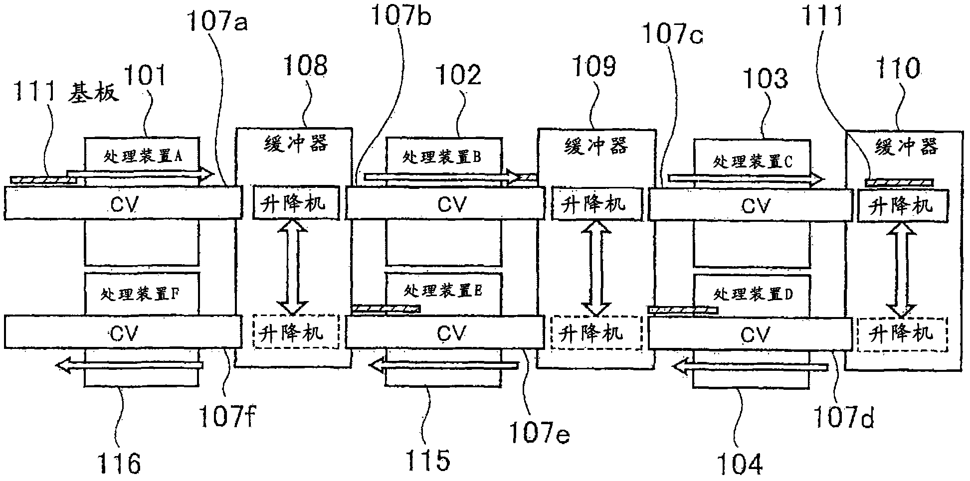Conveying control device and conveying control method