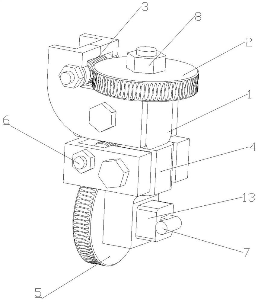 A rotary scraping single tooth experimental device