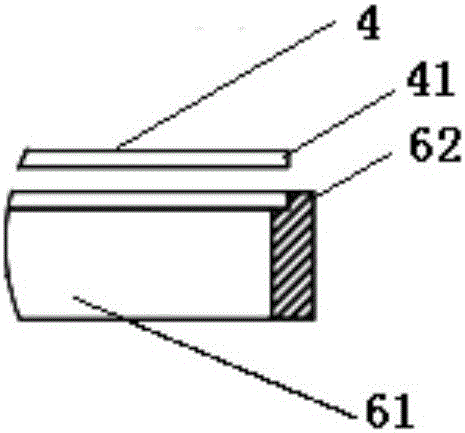 Ballistocardiography signal collecting system of improved structure