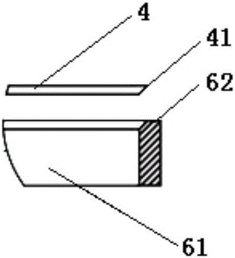 Ballistocardiography signal collecting system of improved structure