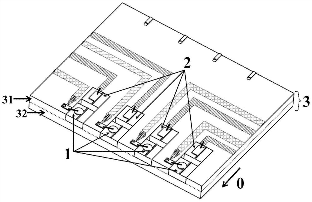 Photoelectric integrated packaging structure based on low temperature co-fired ceramics