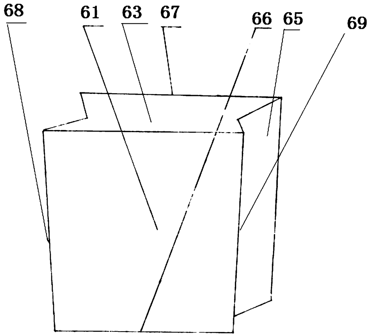 Masonry structure and method for classified treatment of urban and rural toilet sewage, wastewater and rain and snow water