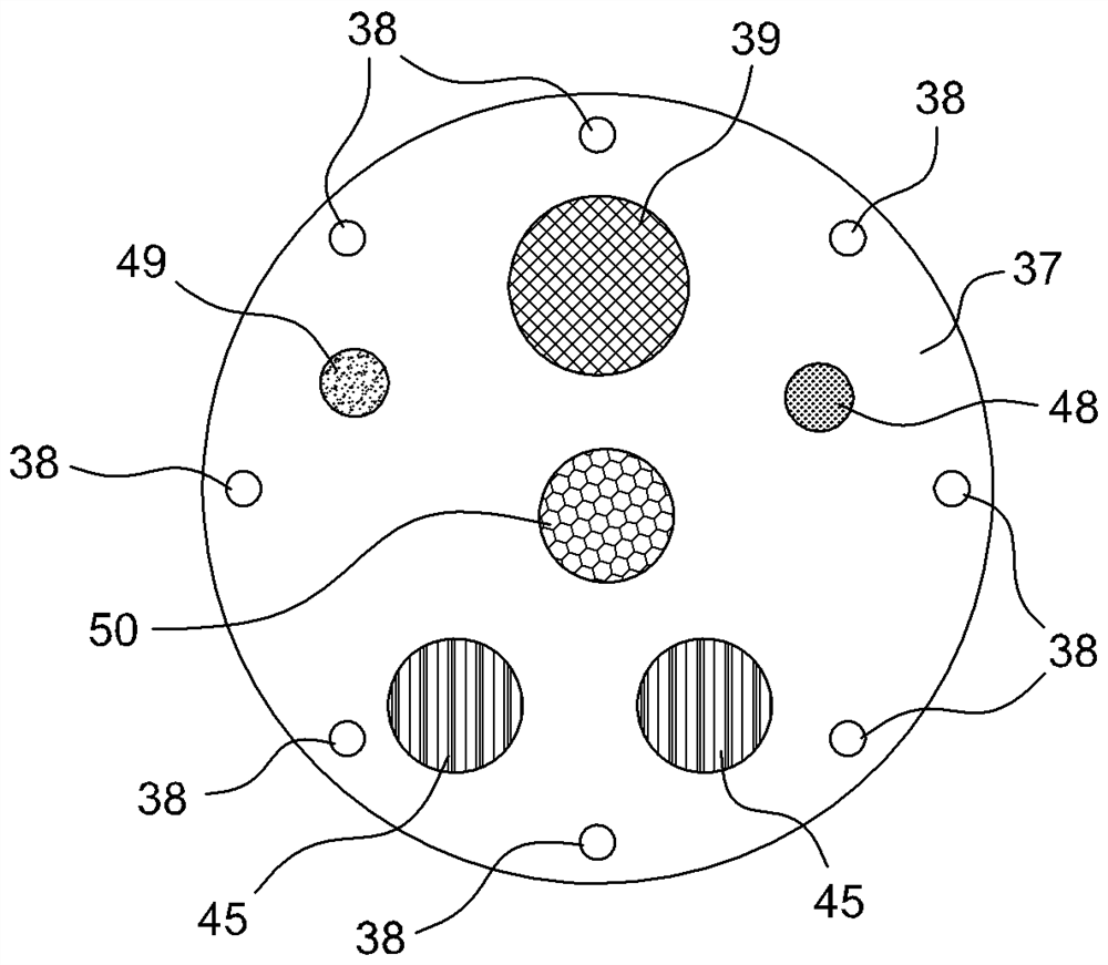 Burners for gas turbine power plant burners