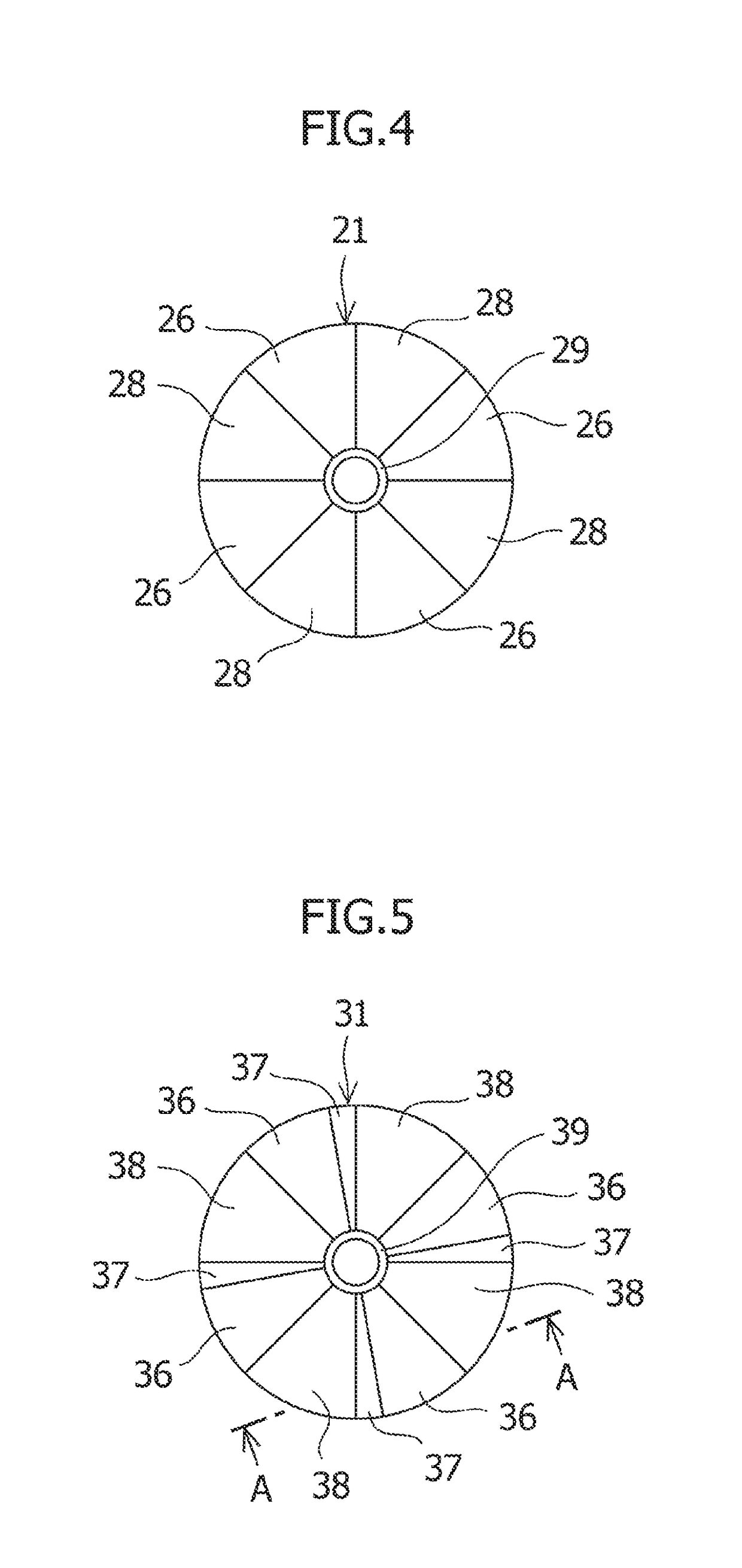 Method and apparatus for producing forging by rotary forging