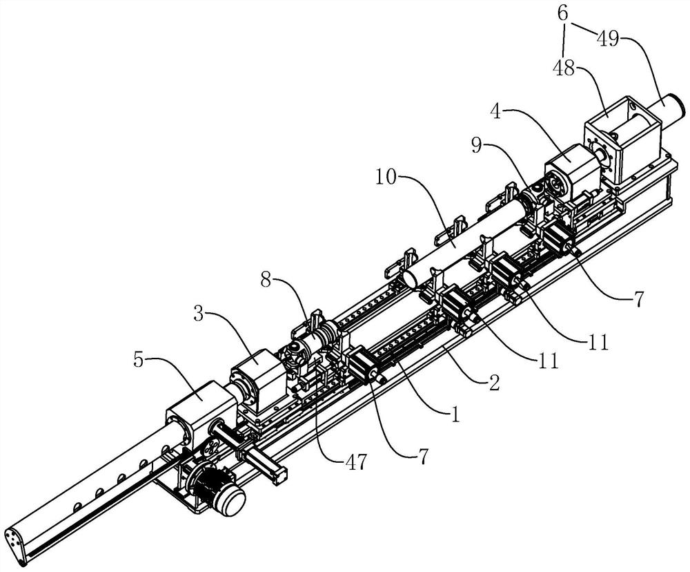 Transmission shaft production line