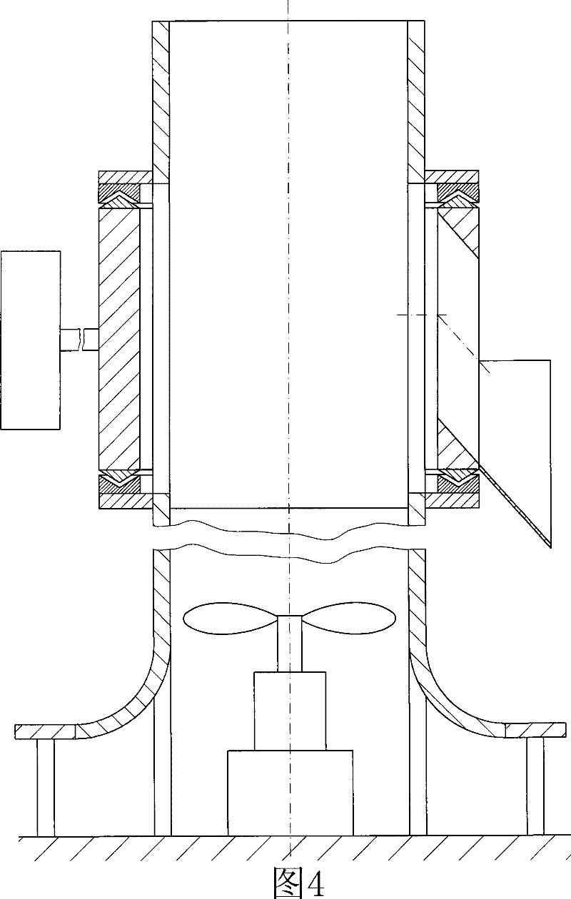 Wind power generation chimney