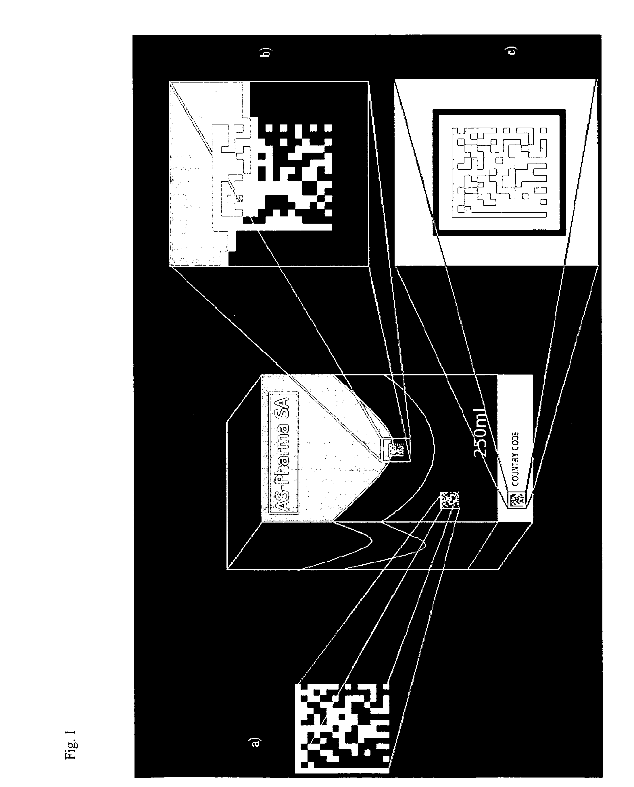 Identification and authentication using polymeric liquid crystal material markings