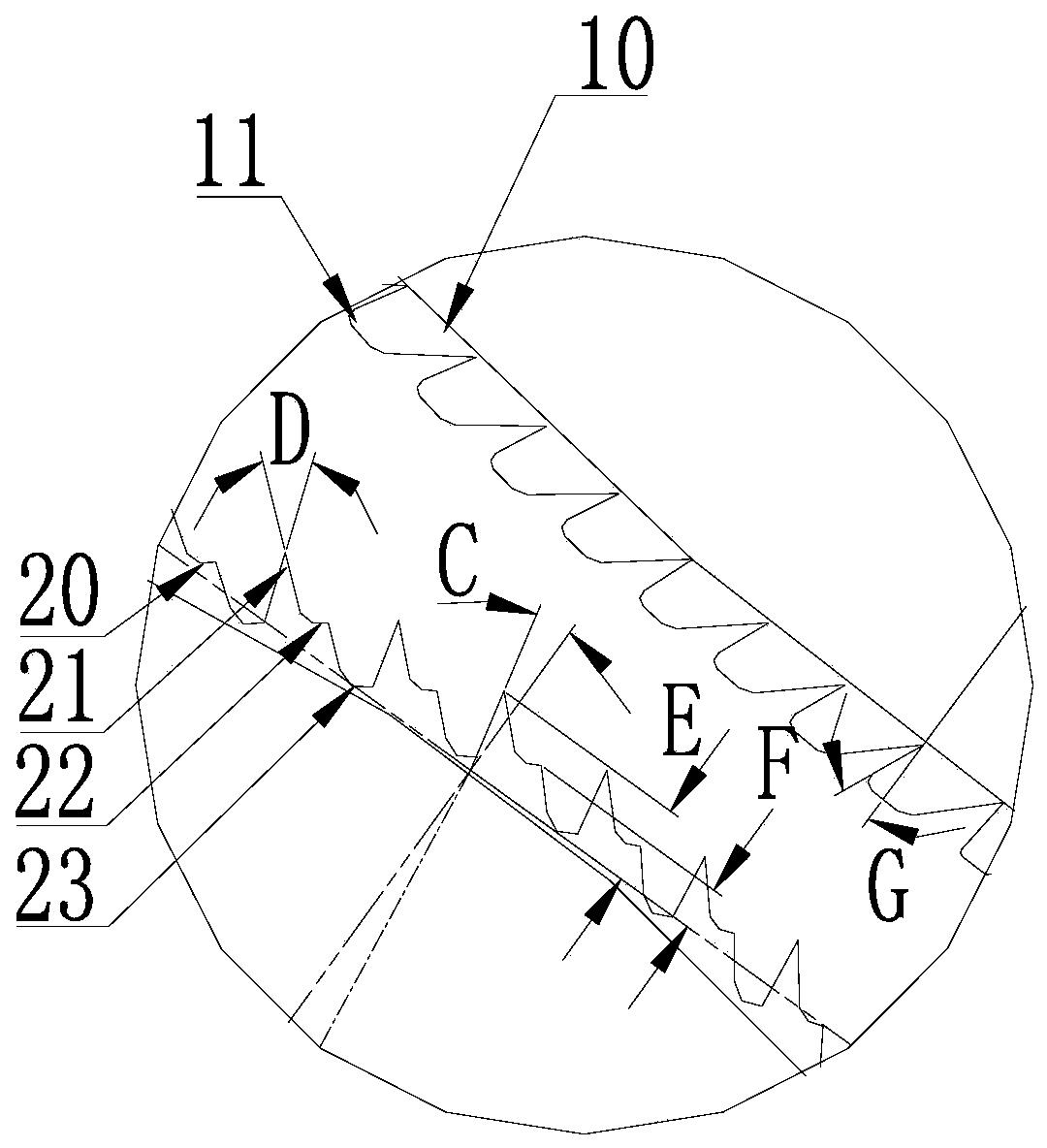 An oscillating carding mechanism for opening vegetable dyed fibers