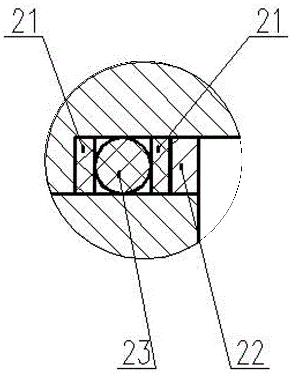 A piston accumulator