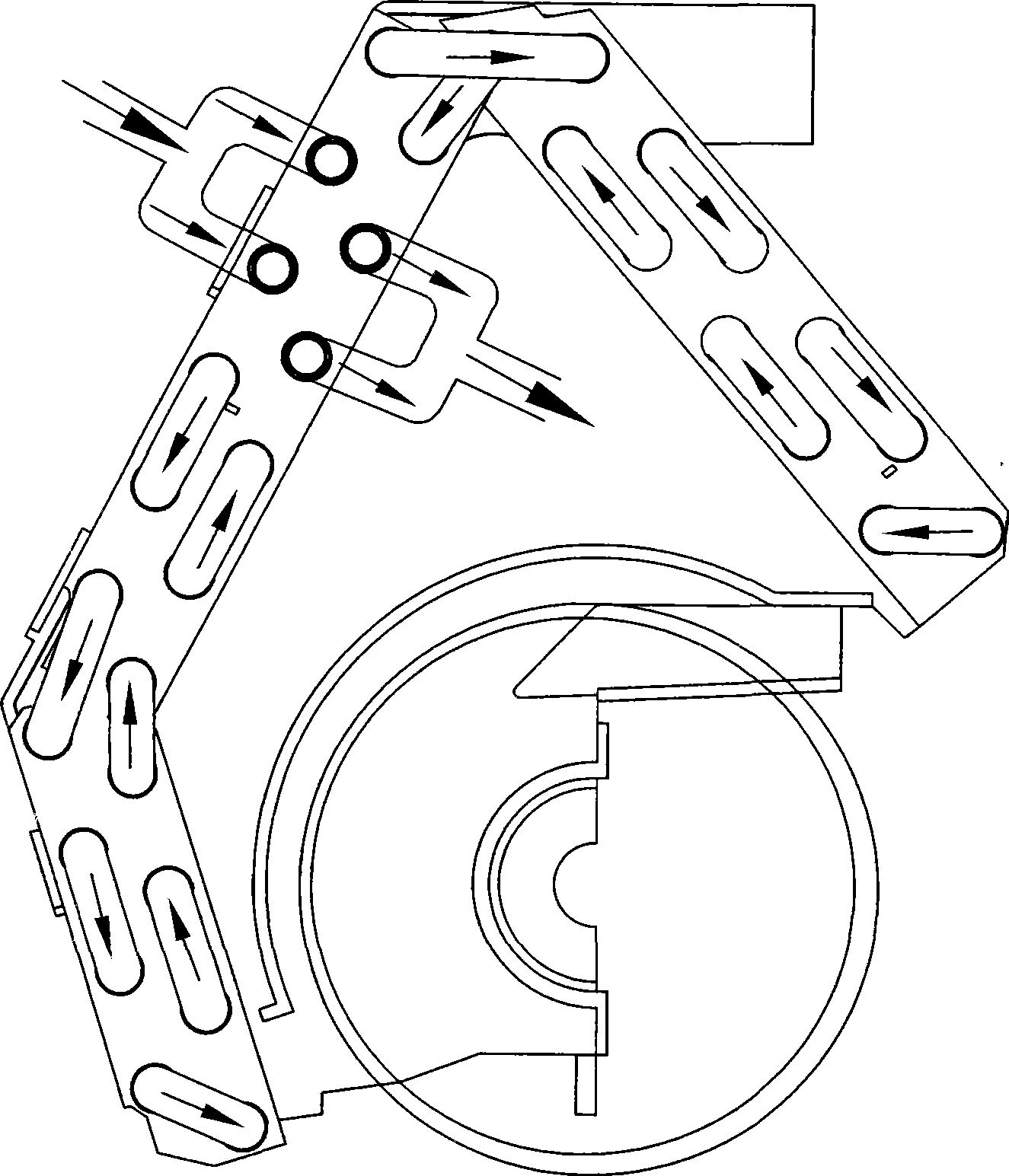 High-efficiency air-conditioner heat exchanger