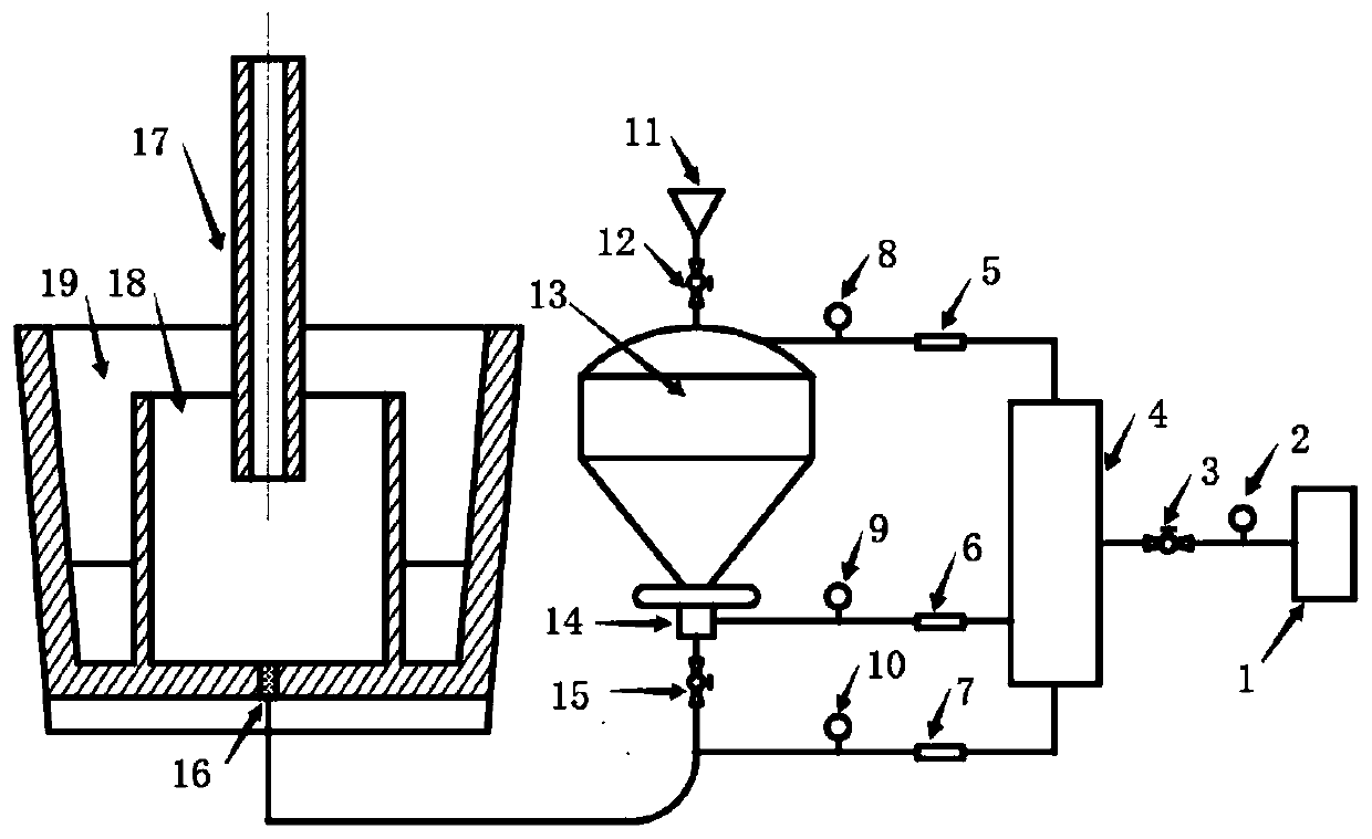 Device and method for treating molten steel in tundish by utilizing rare earth