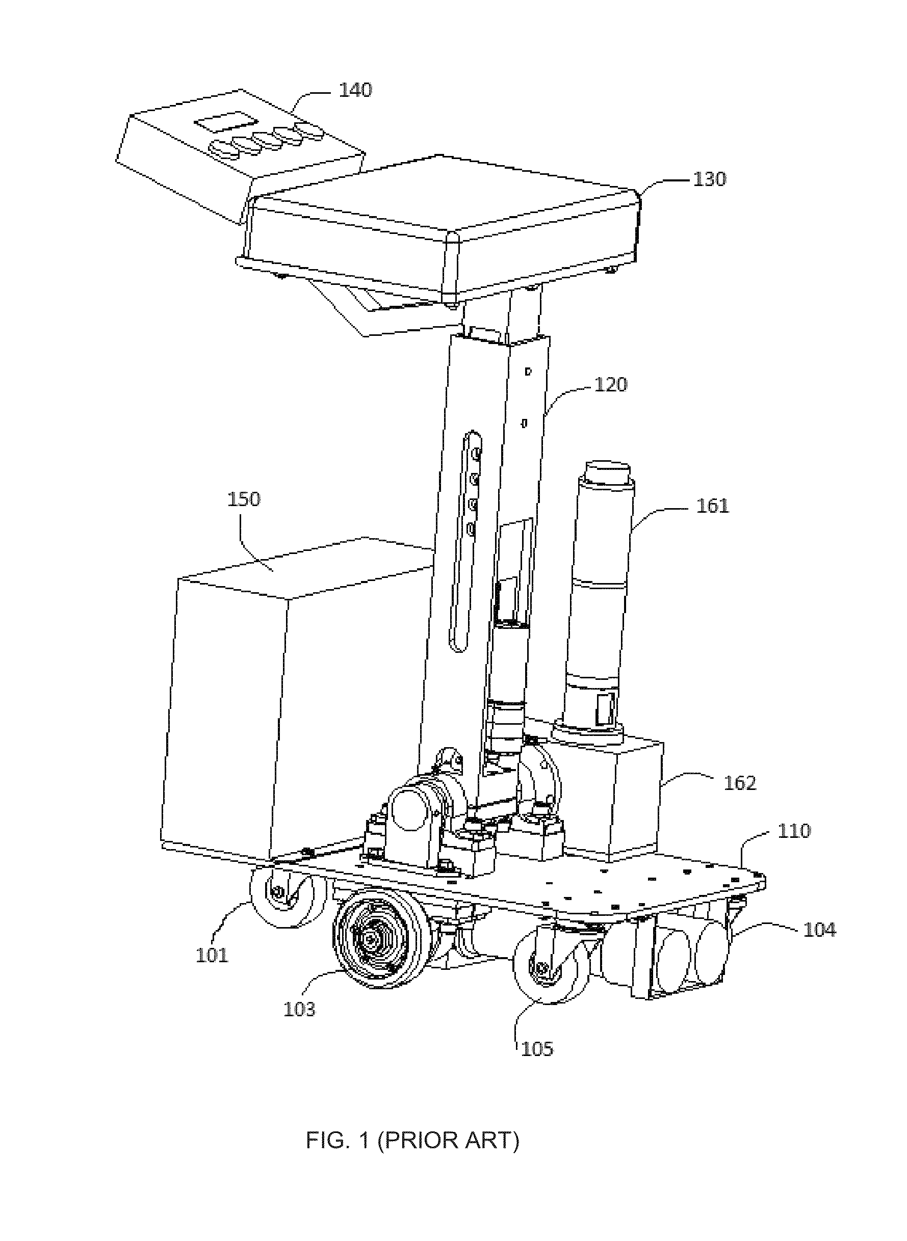 Self-assisting robot and method for transferring a paraplegic user to and from a wheel chair