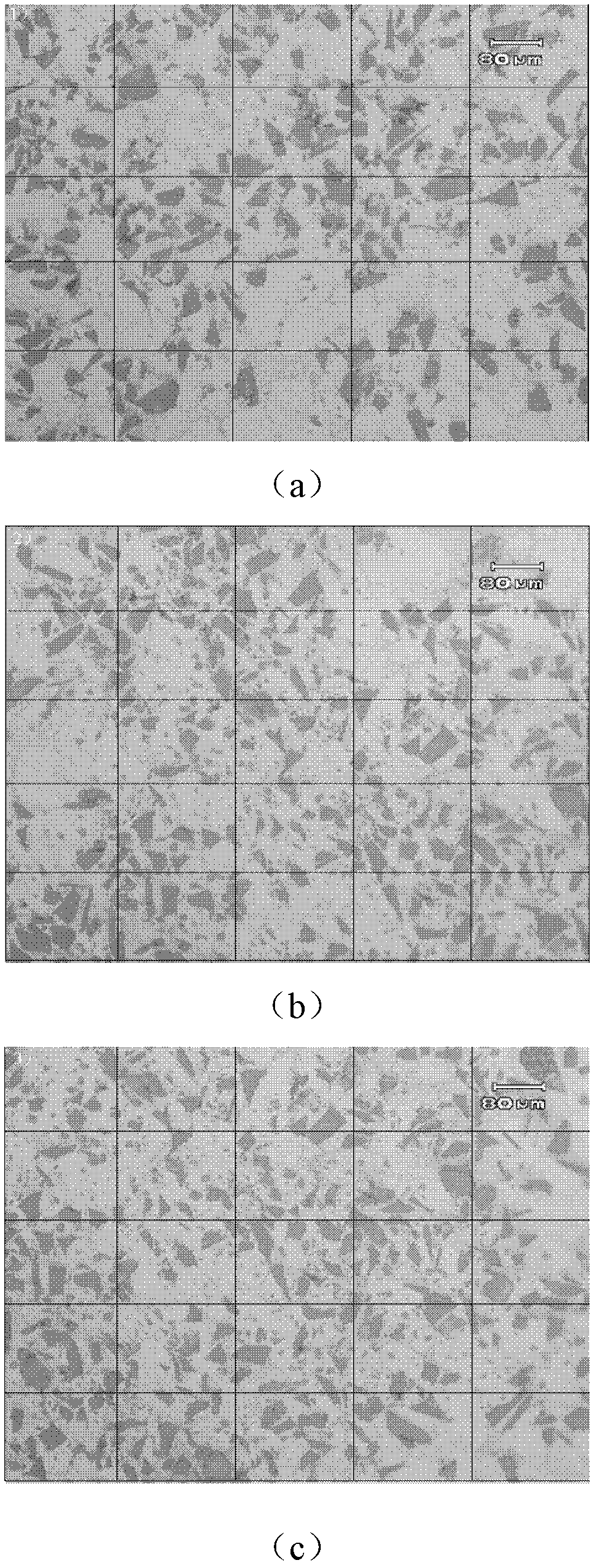 Method for evaluating tissue uniformity of particles reinforced aluminum composite material