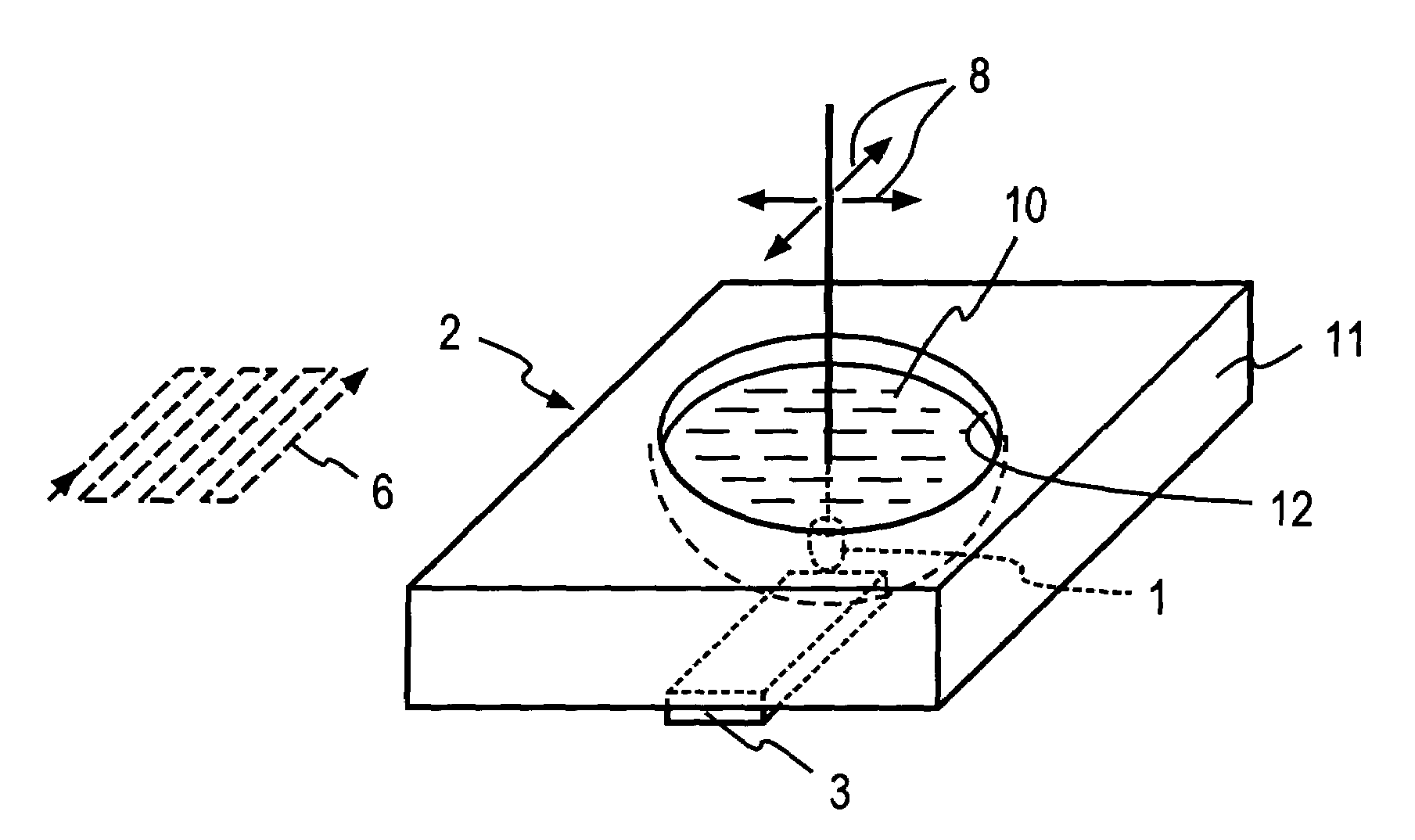 Absorption power measuring device