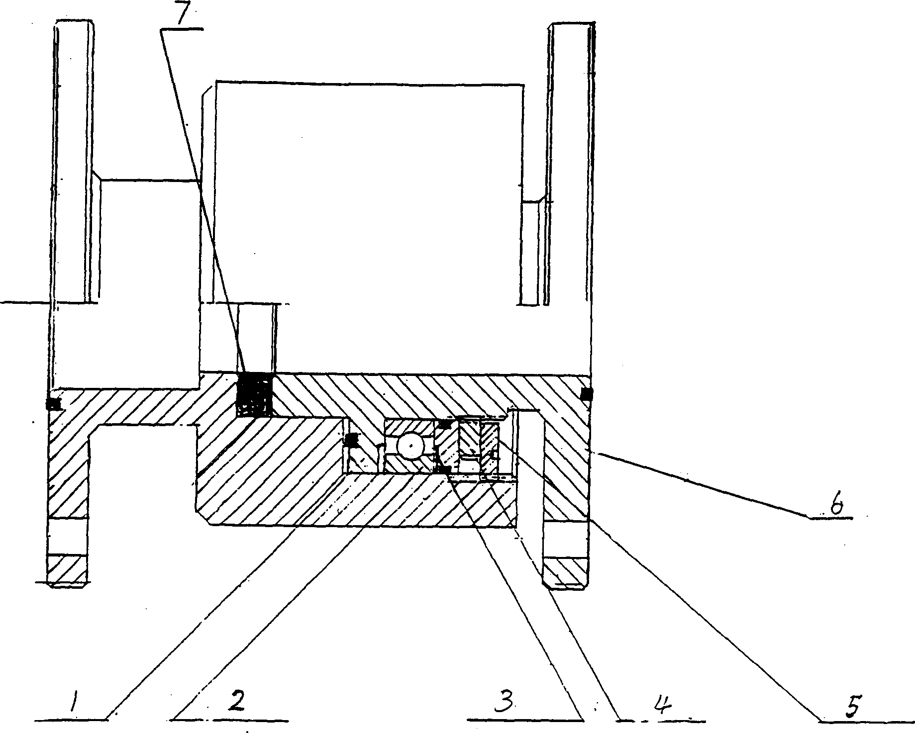 Flange type loose joint