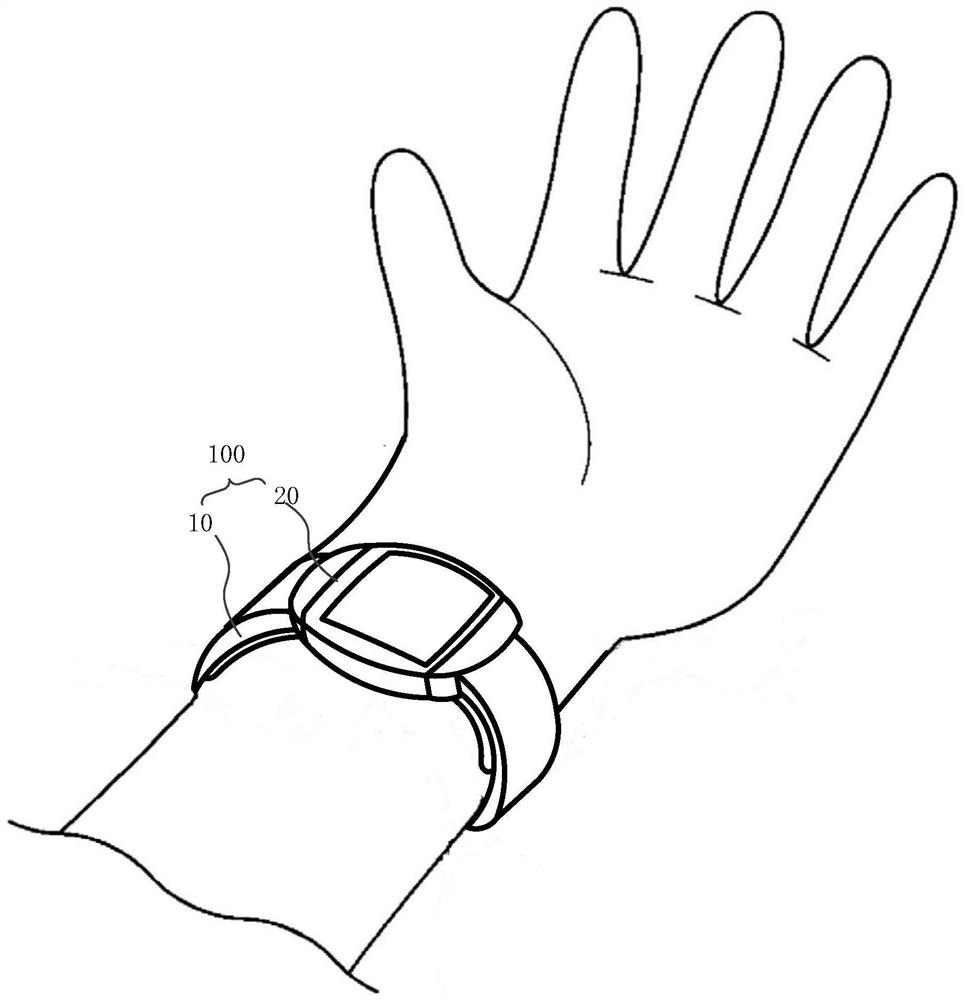 Electronic equipment for measuring blood pressure