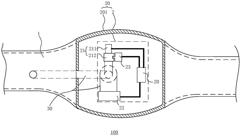 Electronic equipment for measuring blood pressure