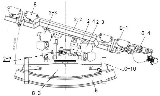 Pipe piece hoisting system and hoisting method