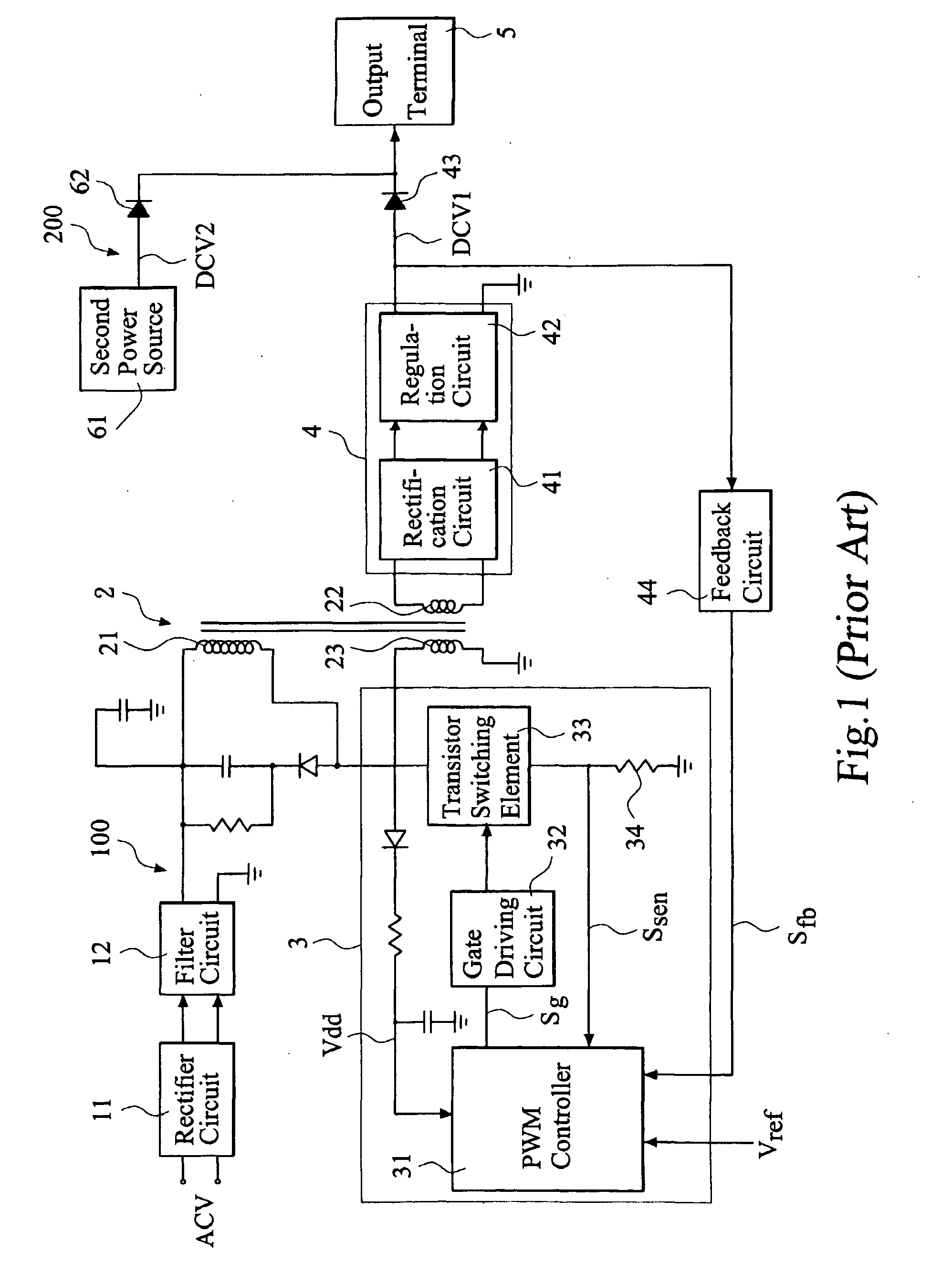 Dual-power supplying system with circuit loop switching control circuit